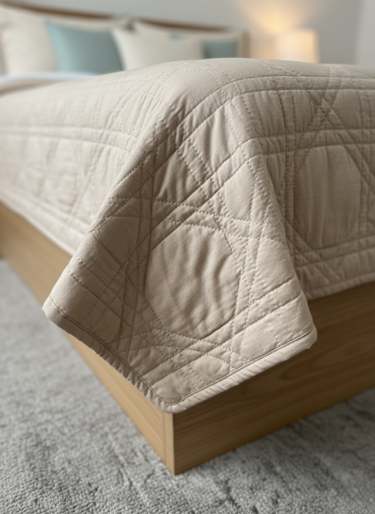 Kanak Pushp AC Quilt - Double - Premium Home Decor by Moraari