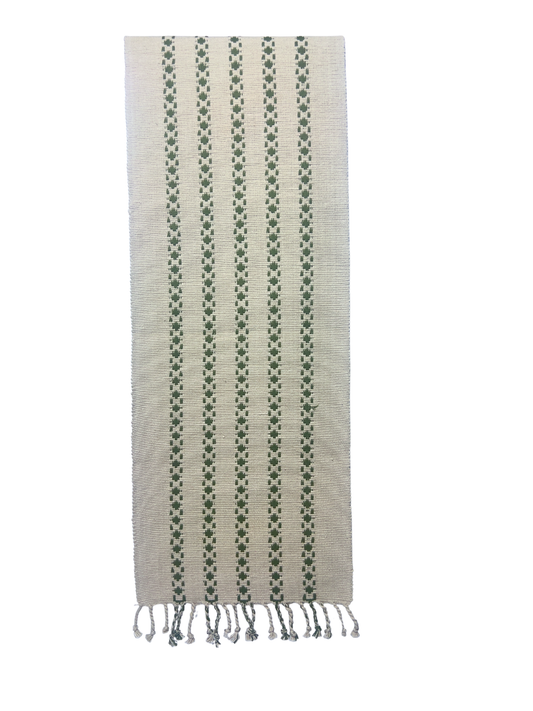 Sage & Stone Artisan Table Runner - Premium Home Decor by Moraari