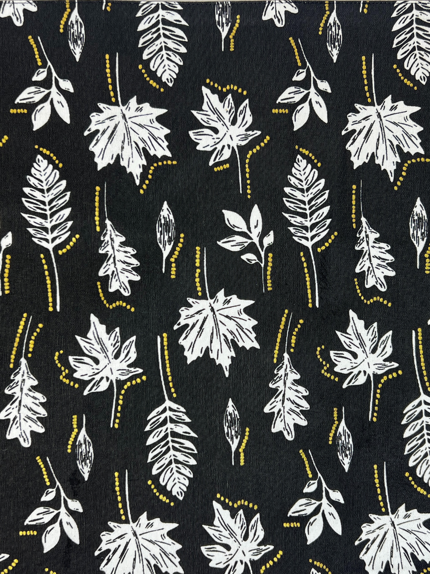 Aura Midnight Leaf Placemat - Set of 2 - Premium Home Decor by Moraari