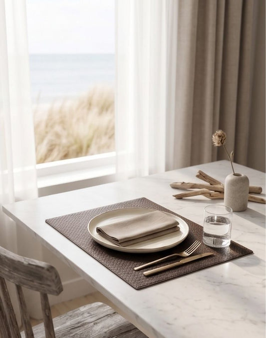 Aura Vegan Leather Placemat