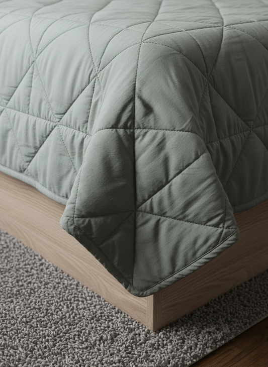 Kala Vanita Gilded Quilt - Double - Premium Home Decor by Moraari