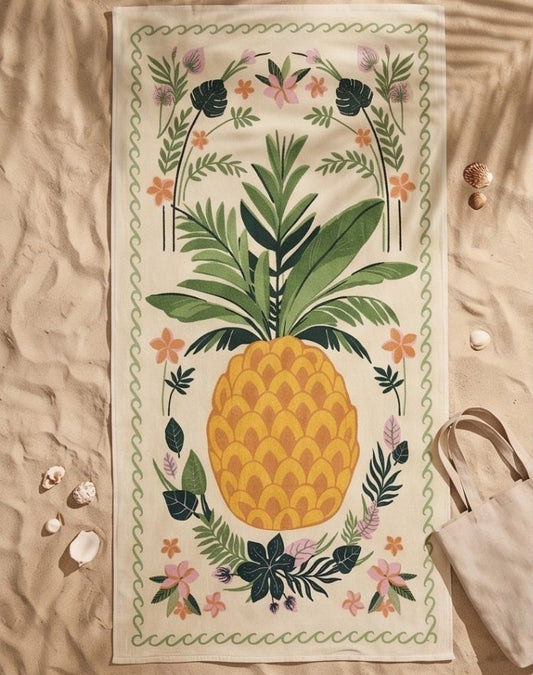 Zuri Tropical Beach Towel