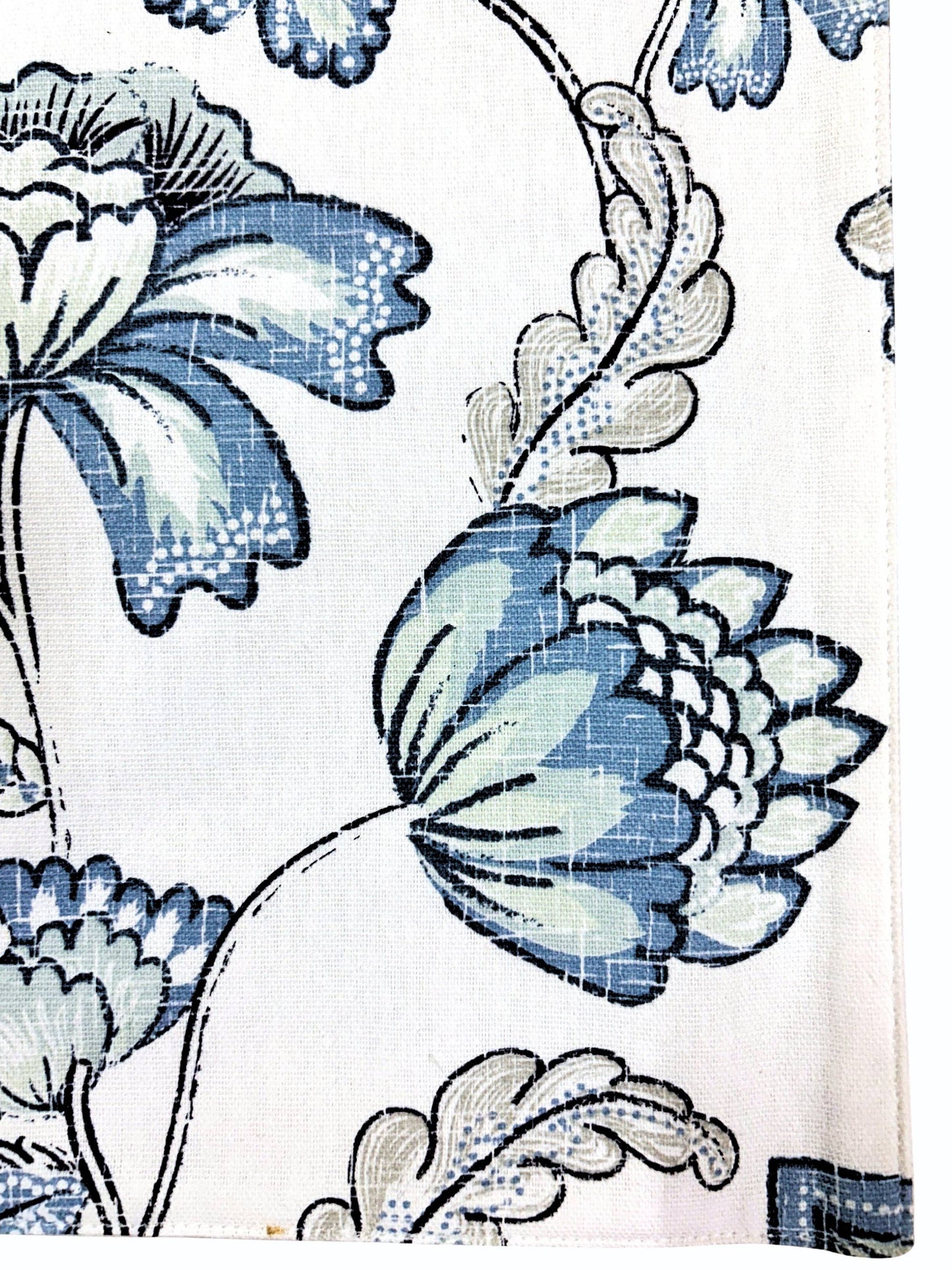 Indigo Vine Cotton Placemats - Set of 2