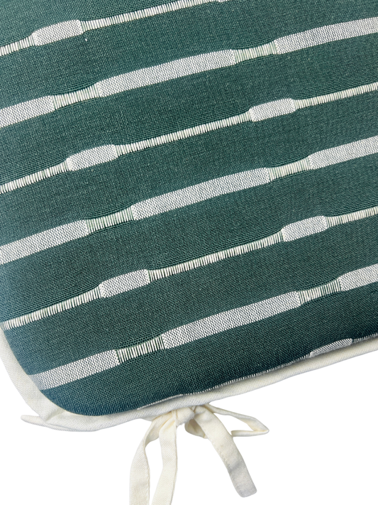 Veridian Stria Chair Pad - Premium Home Decor by Moraari