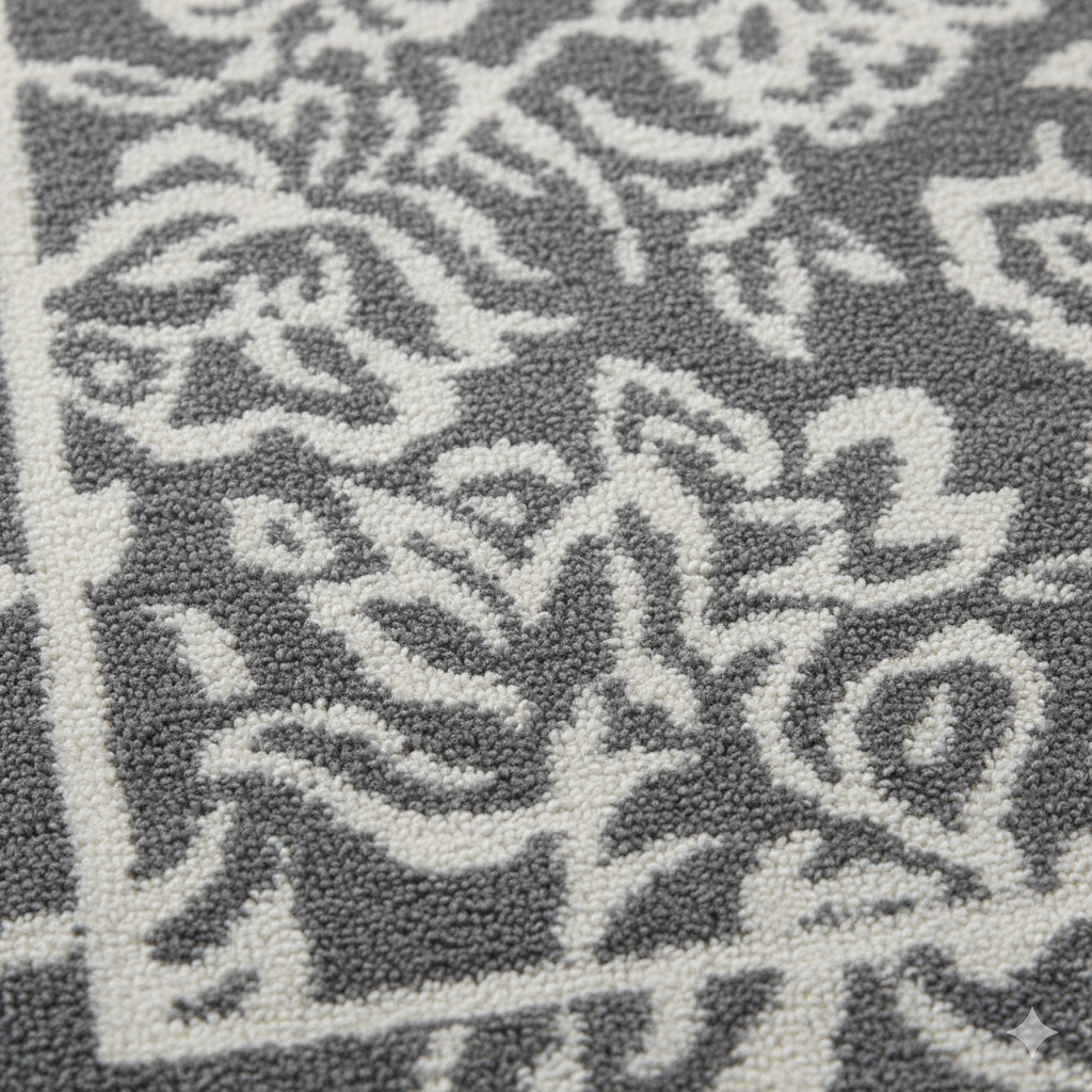 Flora Tufted Anti Skid Mat - Premium Home Decor by Moraari