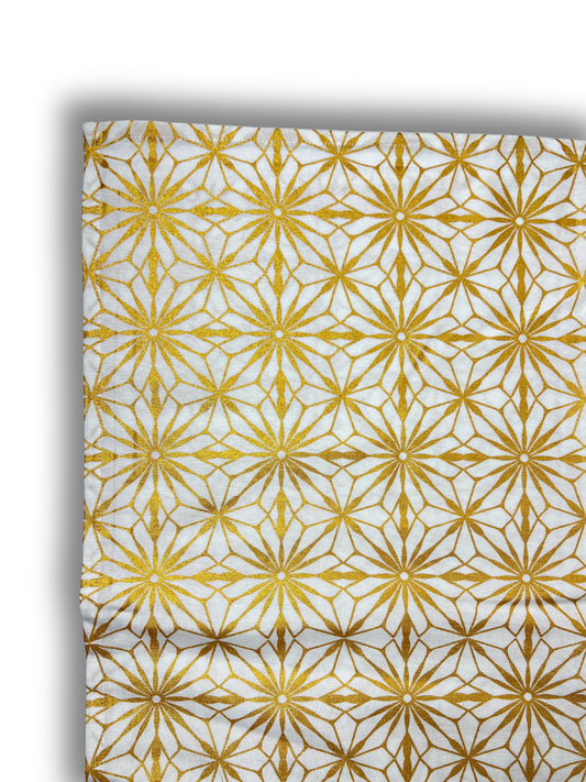 Golden Solis Cotton Tablecover - Large - Premium Home Decor by Moraari