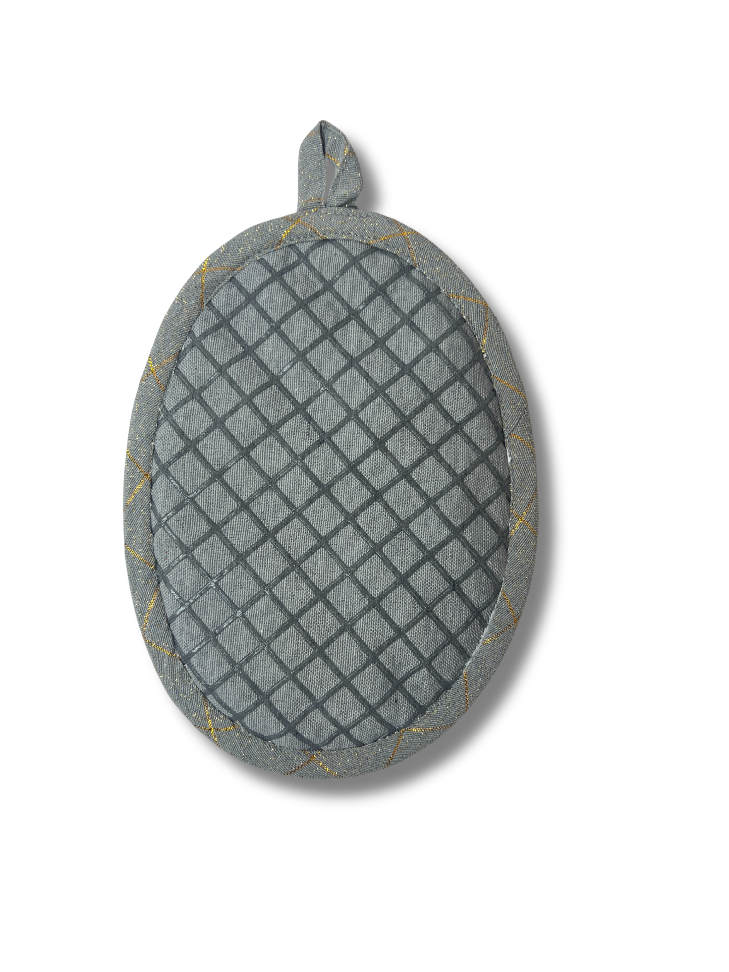 Zari Slate Oven Mitt & Pot Holder Set