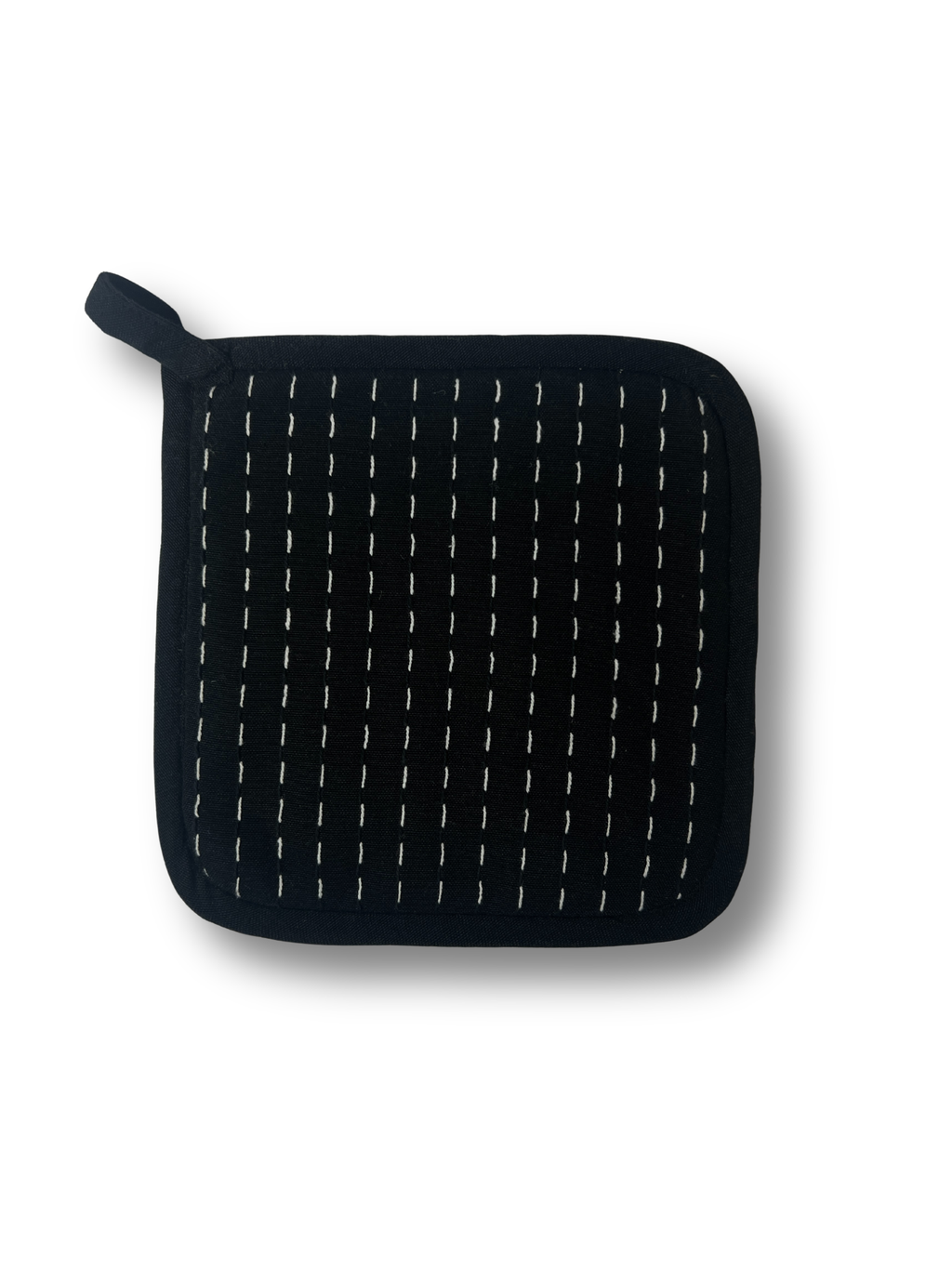 Monochrome Lattice Oven Mitt & Pot Holder Set - Premium Home Decor by Moraari