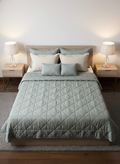 Kala Vanita Gilded Quilt - Double - Premium Home Decor by Moraari