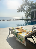 Saffron Jungle Tiger Beach Towel - Premium Home Decor by Moraari