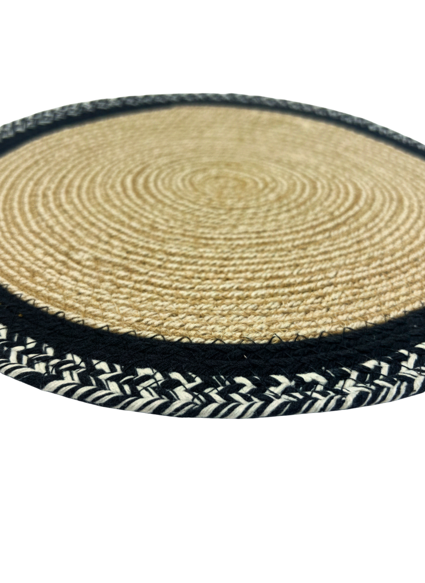 The Terra Nomad Braided Placemat - Premium Home Decor by Moraari