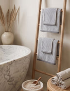 Slate Stripe Towel Set - 2 Hand, 4 Face