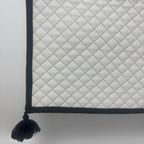 Midnight Quilted Diamond 6 Seater Table Runner - Premium Home Decor by Moraari