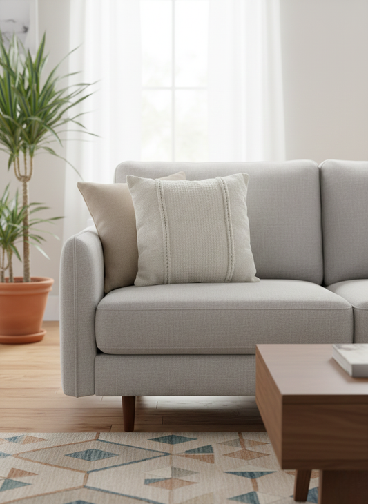 Elowen Textured Cushion Cover - Premium Home Decor by Moraari