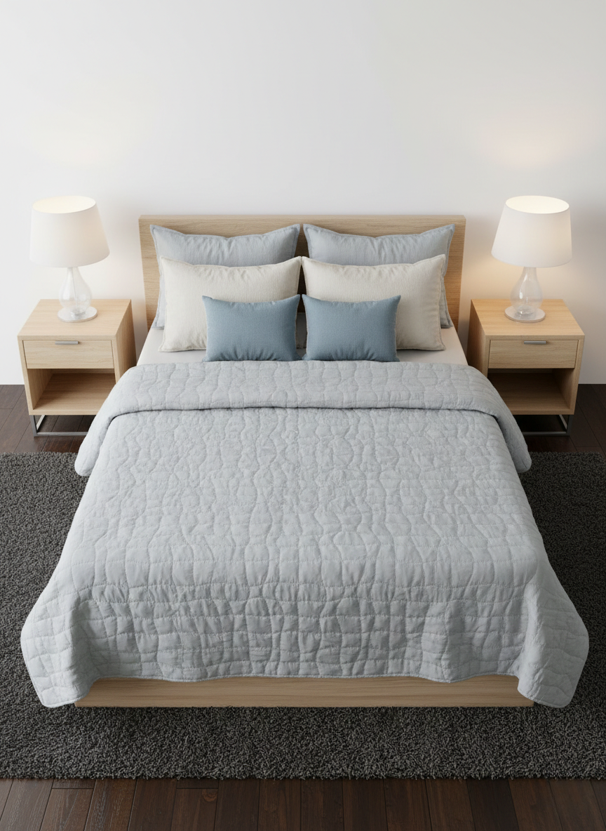 Chandrika Bloom AC Quilt - Double - Premium Home Decor by Moraari