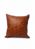 Mosaic Vegan Leather Cushion Cover - Premium Home Decor by Moraari