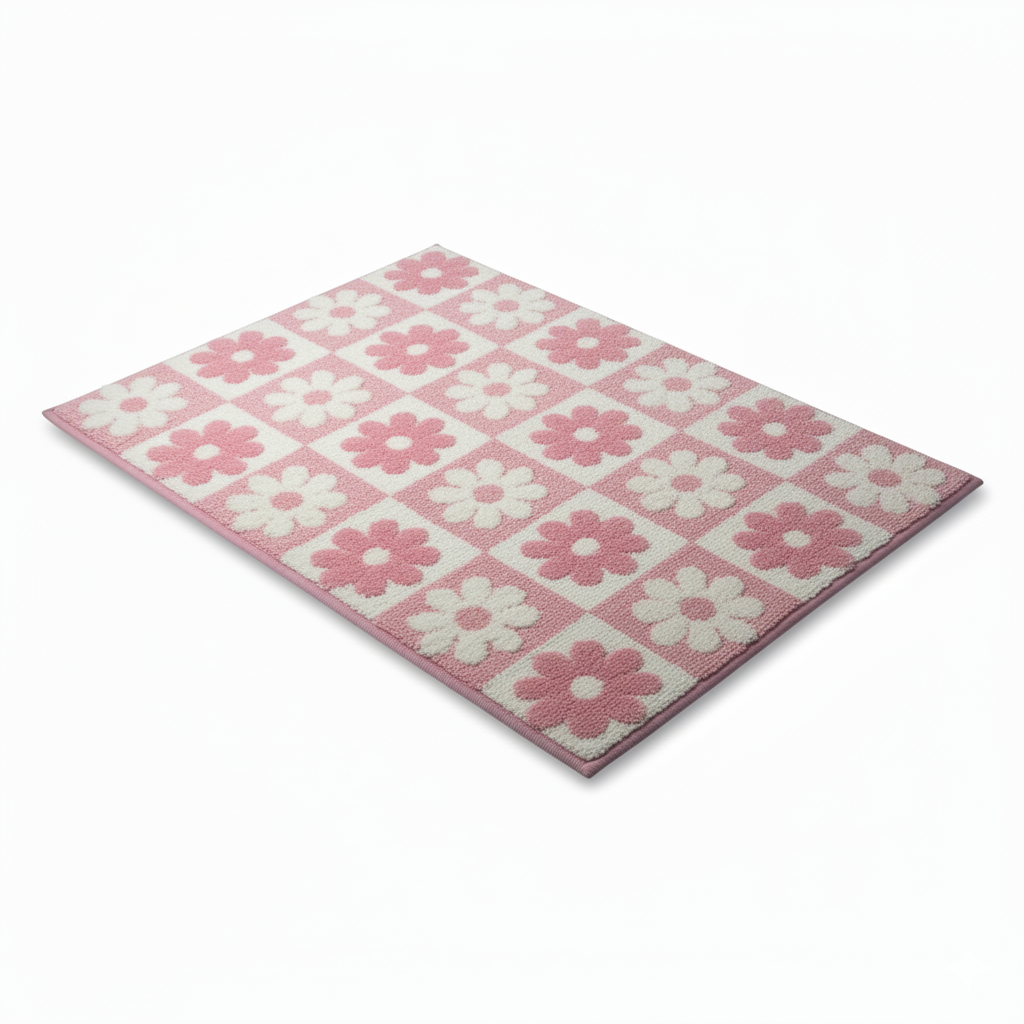 Gulabi Bagh Anti Skid Mat - Premium Home Decor by Moraari
