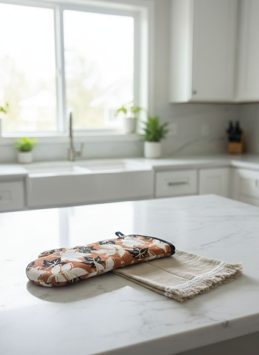 Gilded Fringe Culinary Duo - Premium Home Decor by Moraari