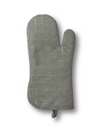 Zari Slate Oven Mitt & Pot Holder Set - Premium Home Decor by Moraari