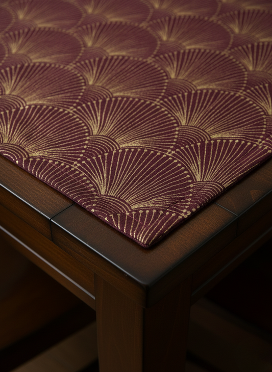 Imperial Dahlia Printed Table Runner - Premium Home Decor by Moraari