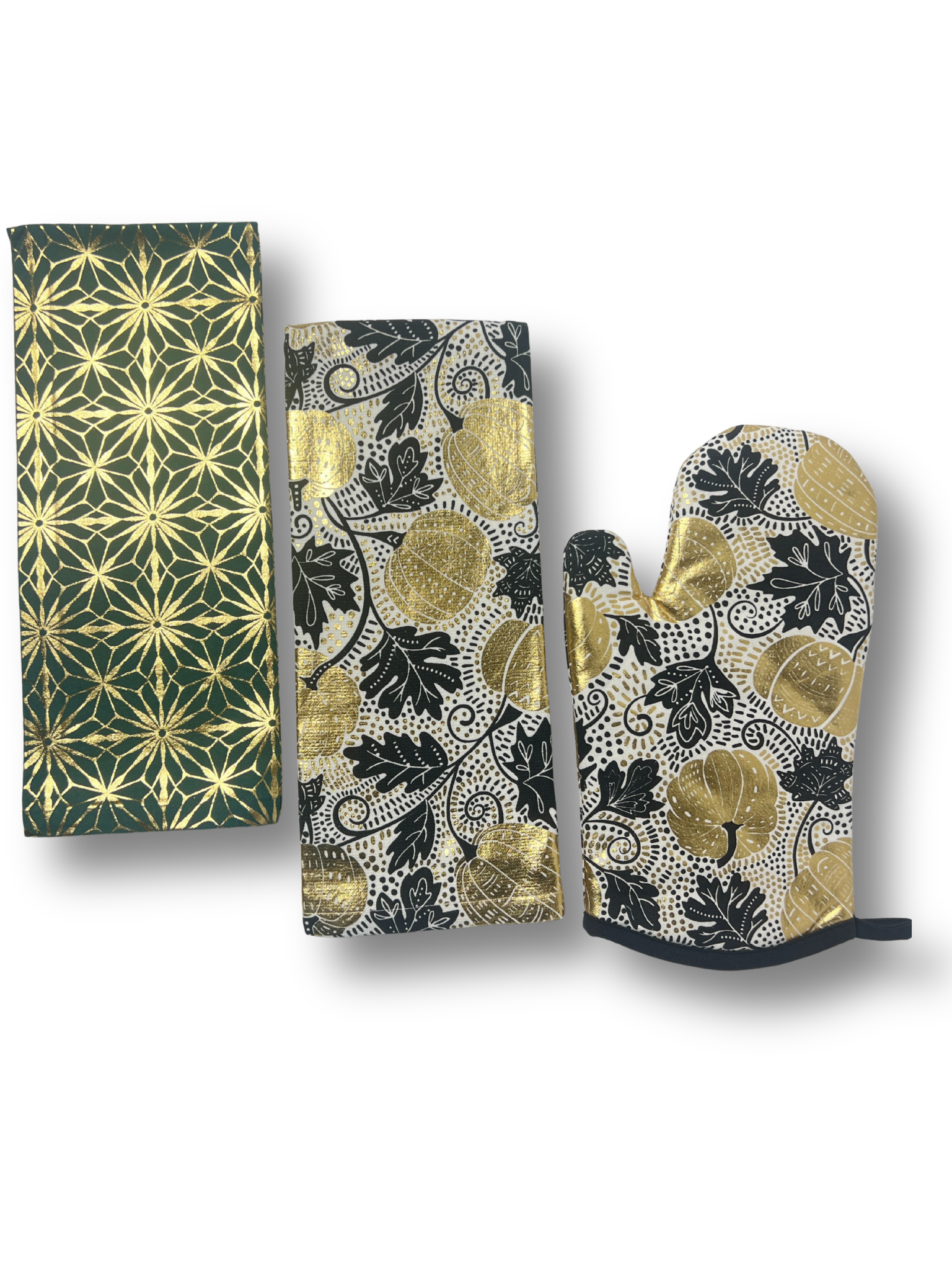 Aurelian Bloom Culinary Trio - Premium Home Decor by Moraari