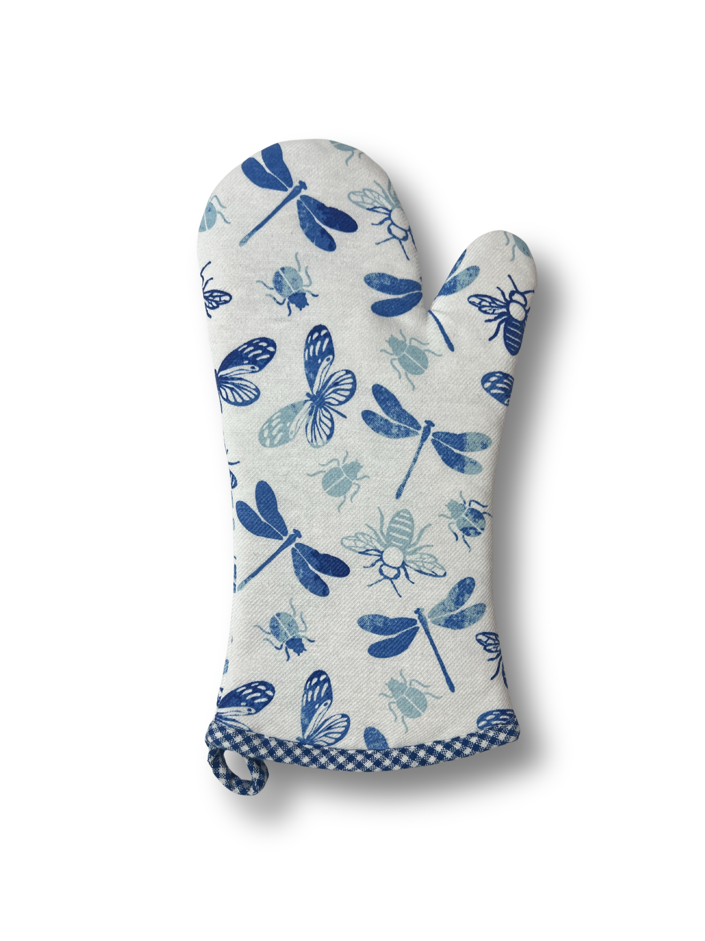 Cobalt Quilted Oven Mitt & Pot Holder Set
