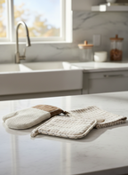 Oat & Umber Culinary Trio - Premium Home Decor by Moraari
