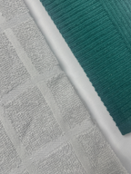 Emerald & Grey Jacquard Kitchen Towel - Set of 2 - Premium Home Decor by Moraari