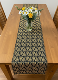 Gold Tinsel Table Runner - Premium Home Decor by Moraari