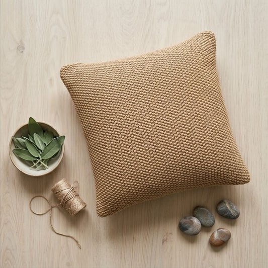 Amber Knit Cushion Cover