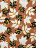 Autumn Grove Cotton Tablecover zoomed view