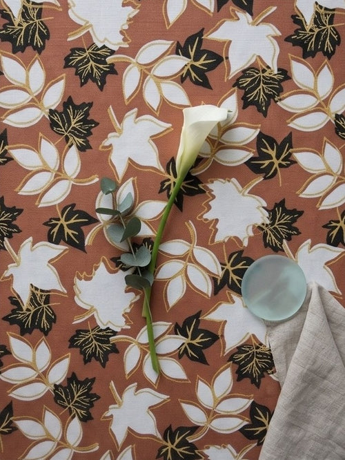 Autumn Grove Cotton Tablecover - 6 Seater