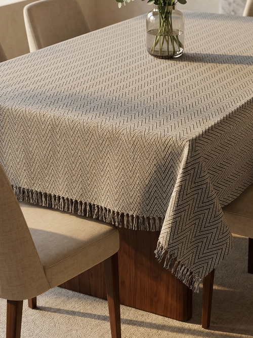 Avni ZigZag Tablecloth - Premium Home Decor by Moraari
