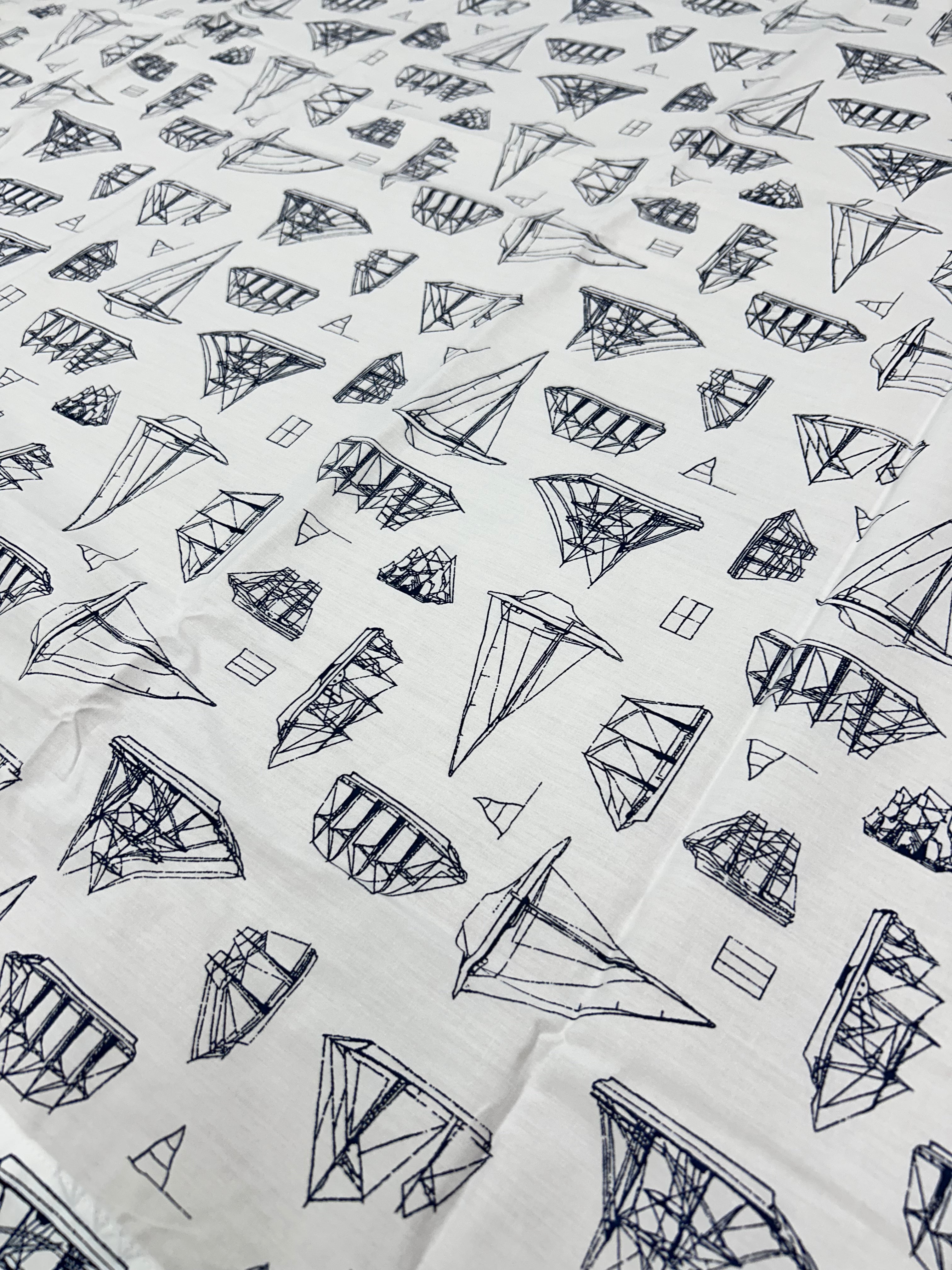 Maritime Voyage Bedsheet - 350 TC - King