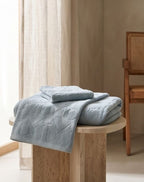 Sky Mist Towel Set - 1 Bath, 2 Hand, 2 Face