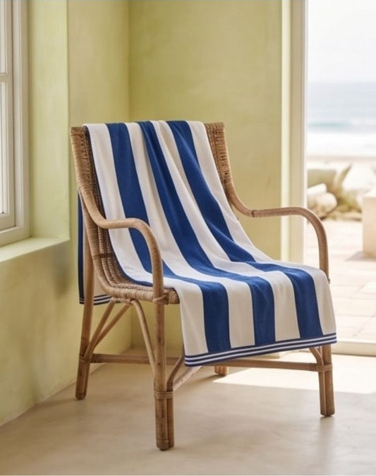 Marina Striped Beach Towel