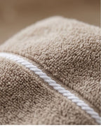 Taupe Stripe Towel Set - 1 Bath, 1 Hand, 1 Face
