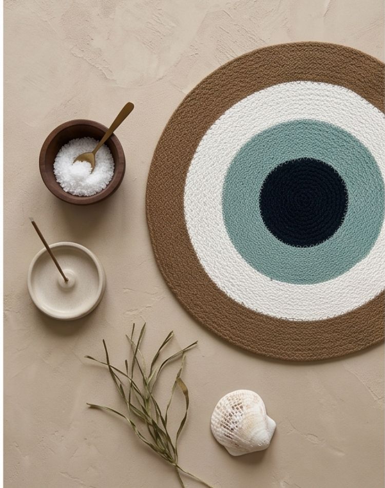 Chashm-e-Baddoor Braided Placemat - Set of 2