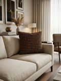 Mocha Pebble Cushion Cover - 20X20