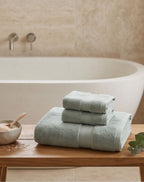 Sage Luxe Bath Towel - Set of 3