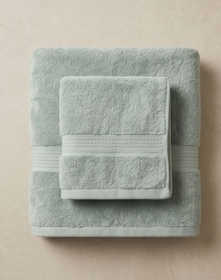 Sage Luxe Bath Towel - Set of 3