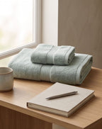 Sage Luxe Bath Towel - Set of 3