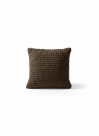 Cocoa Weave Cotton Cushion Cover - Premium Home Decor by Moraari