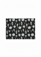 Aura Midnight Leaf Placemat - Set of 2 - Premium Home Decor by Moraari