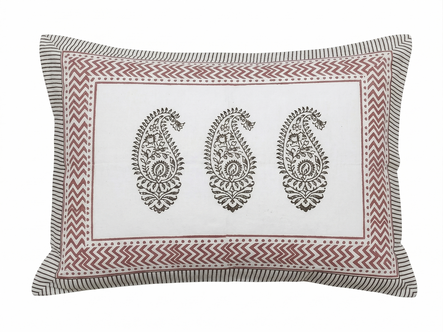 Gulab Jaal Cotton Percale Bedsheet - Premium Home Decor by Moraari