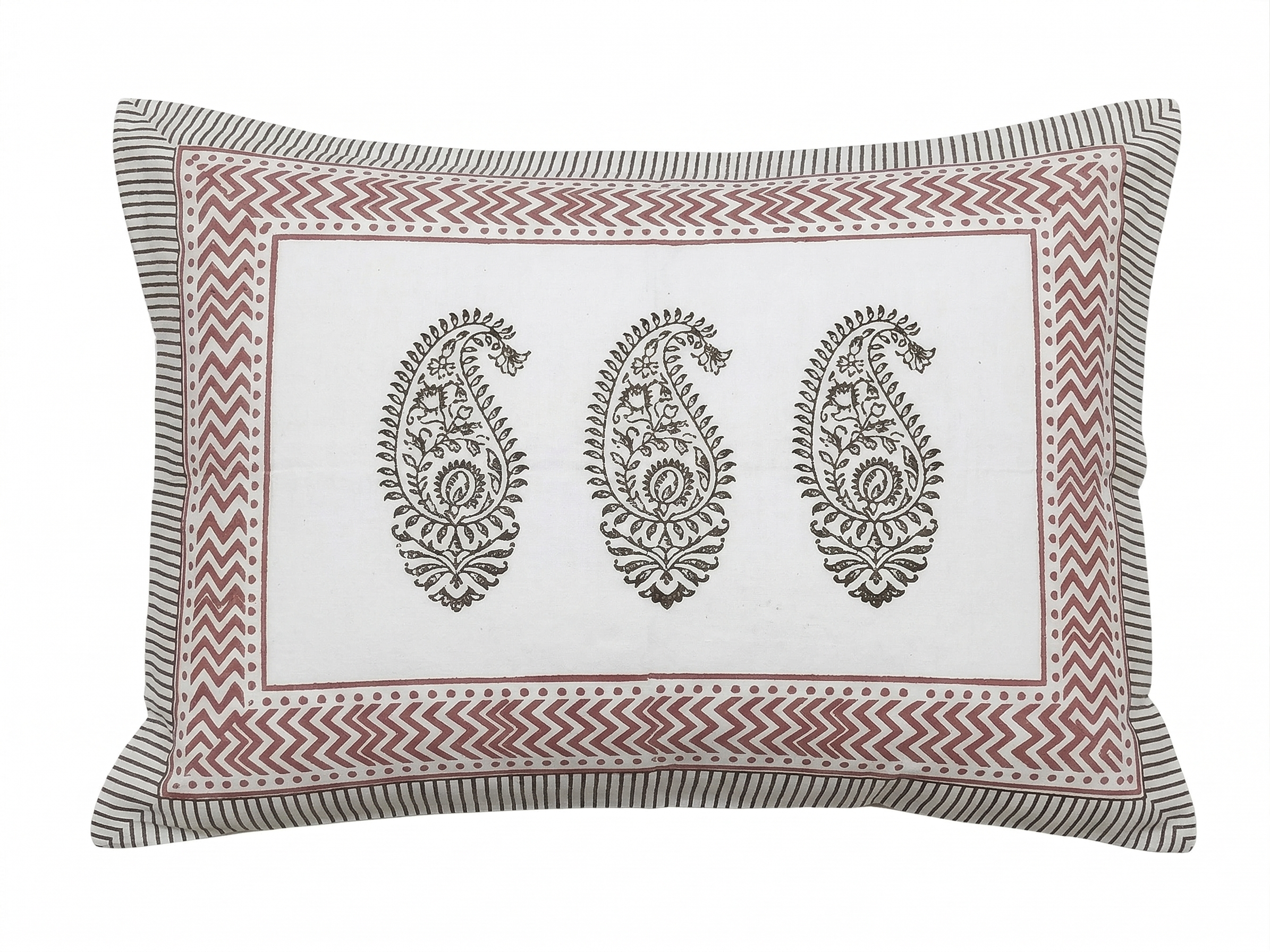 Gulab Jaal Cotton Percale Bedsheet - Premium Home Decor by Moraari