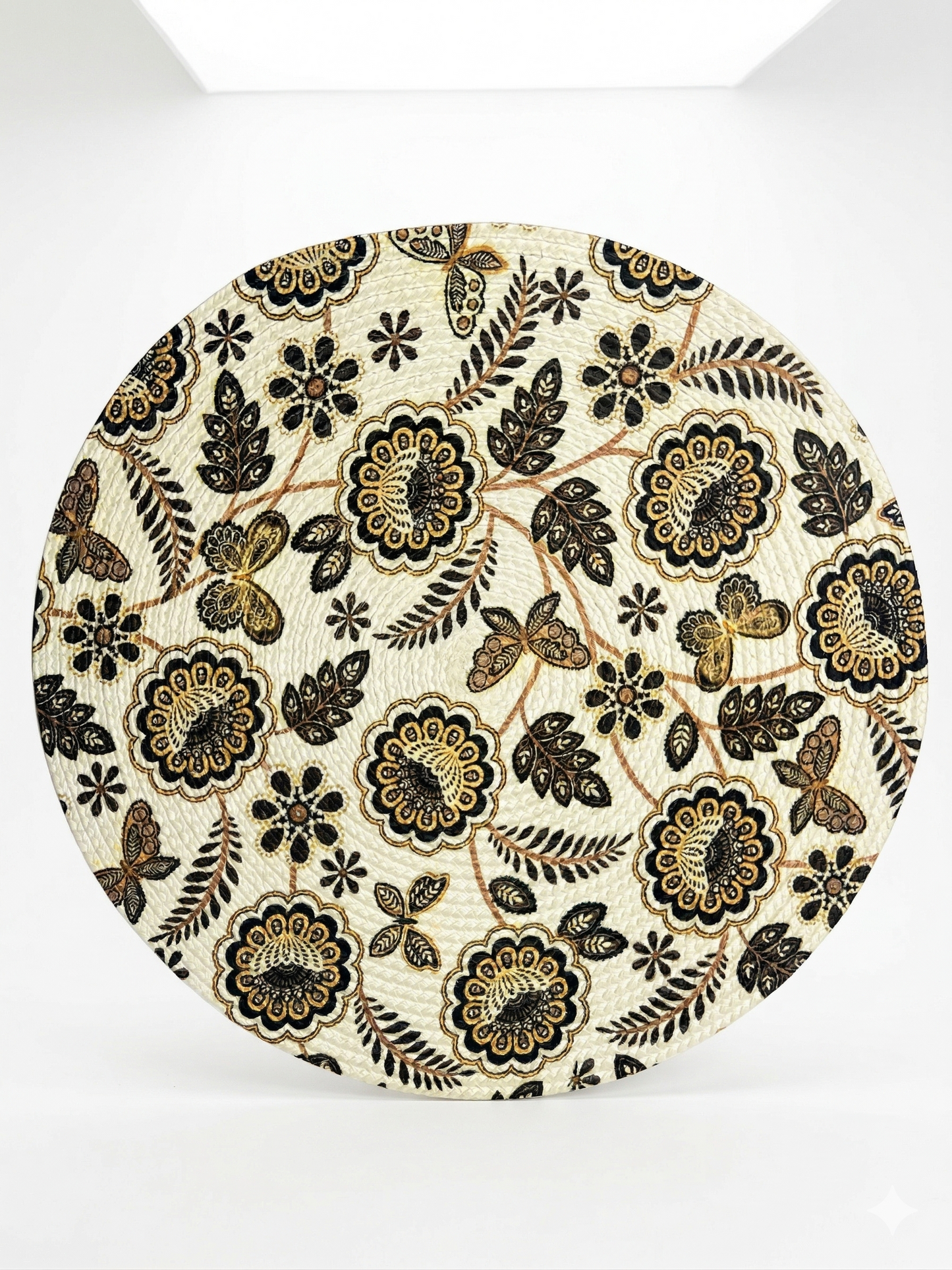 Earthen Vine Braided Round Placemat - Set of 2 - Premium Home Decor by Moraari