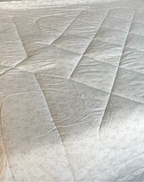 Grey Bows Reversible Quilt - King