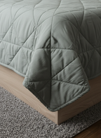 Kala Vanita Gilded Quilt - Double - Premium Home Decor by Moraari