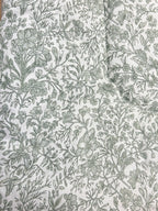 Quilt | Green Percale - Premium Home Decor by Moraari